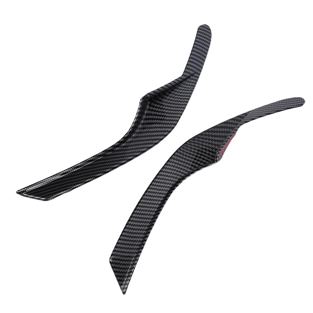 2Pcs Headlight Eyelid Eyebrow Cover Trim Strip Carbon Fiber Pattern Replacement for CRV CR V 2023 2025