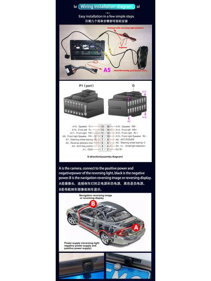 Peugeot 206 (01-08) Nawigacja GPS Android z Bluetooth i Kamerą Cofania