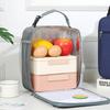 1 Stück tragbare isolierte Lunchtasche Aluminiumfolie große Kapazität Thermotasche für Camping im Freien & Büro Mahlzeitenvorbereitung