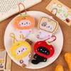 Cartoon Cute Kitty Plush Pendant Creative Kawaii Doll Keychain Fashion Couple Friends Backpack Decoration Accessories Gifts