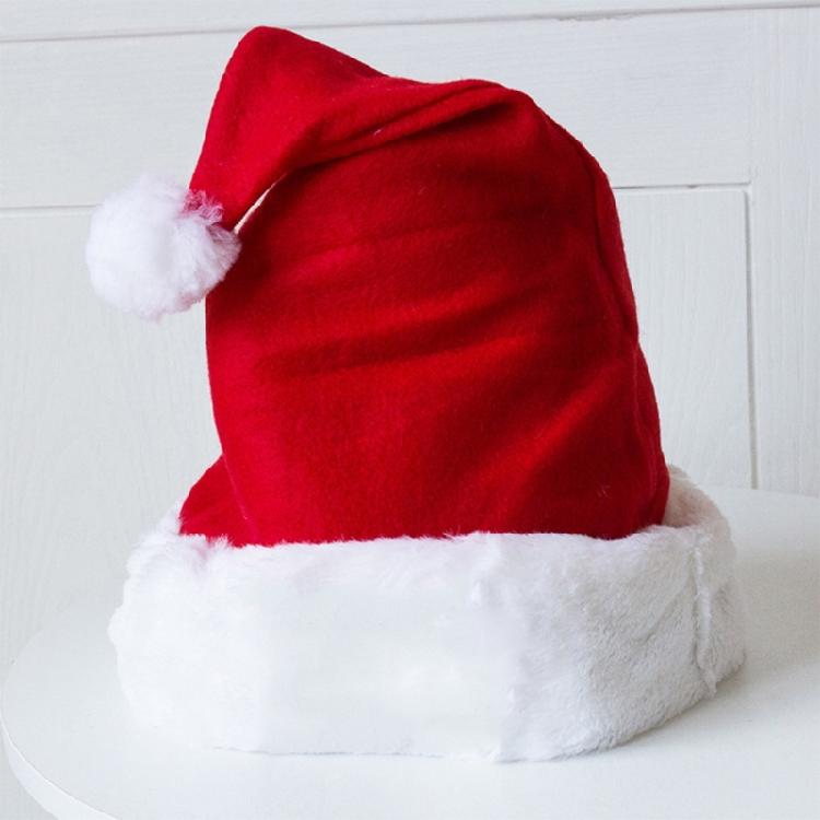 Santa Hat Holiday Hat Christmas Santa Claus Hat for Festival Party Anniversary