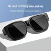 Unisex Fashion Sunglasses Set: Clip-On Myopia Glasses for Men & Women - Trendy Summer Sun Protection for Driving.