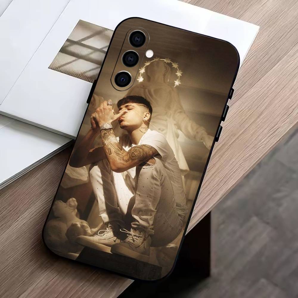 Singer Shiva Rapper  Phone Case Black Silicone Soft For Samsung Galaxy A73,A72,A71,A70,A53,A52,A51