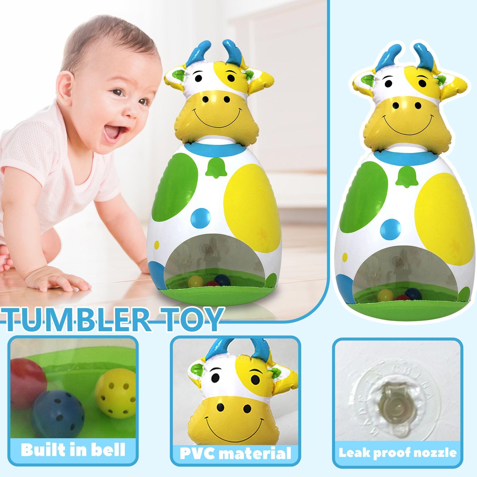 

Игрушка-неваляшка Колокольчик Корова Детская Интерактивная Игрушка One Size