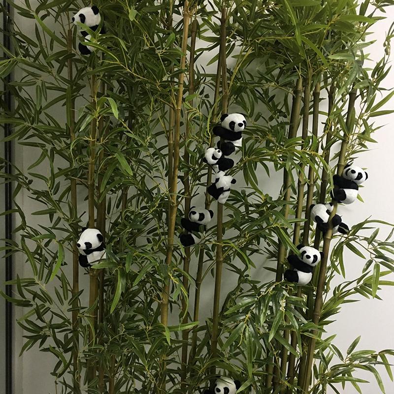 

Милая плюшевая игрушка-кукла в виде панды, мягкая игрушка-обнимашка в виде панды, зажим для штор 1PCS