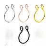 U-shaped Nose Ring Accessories Nose Clip Vacuum Plating, Puncture Jewelry