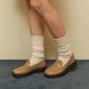 SOCKS APPEAL Knee High Bold Cable Cream