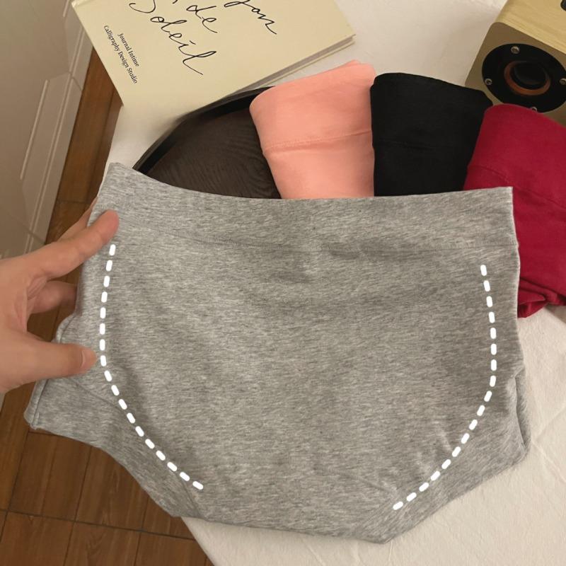 Medium Waist Briefs Plus Size Pure Cotton Underwear for Women Comfortable All Cotton Crotch Triangle Panties