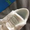 Sneakers for kvinner Plattform Kawaii Sko Sport Mote Uformell mote Hvit Vinter Løping Fløyel Harajuku Dropshipping