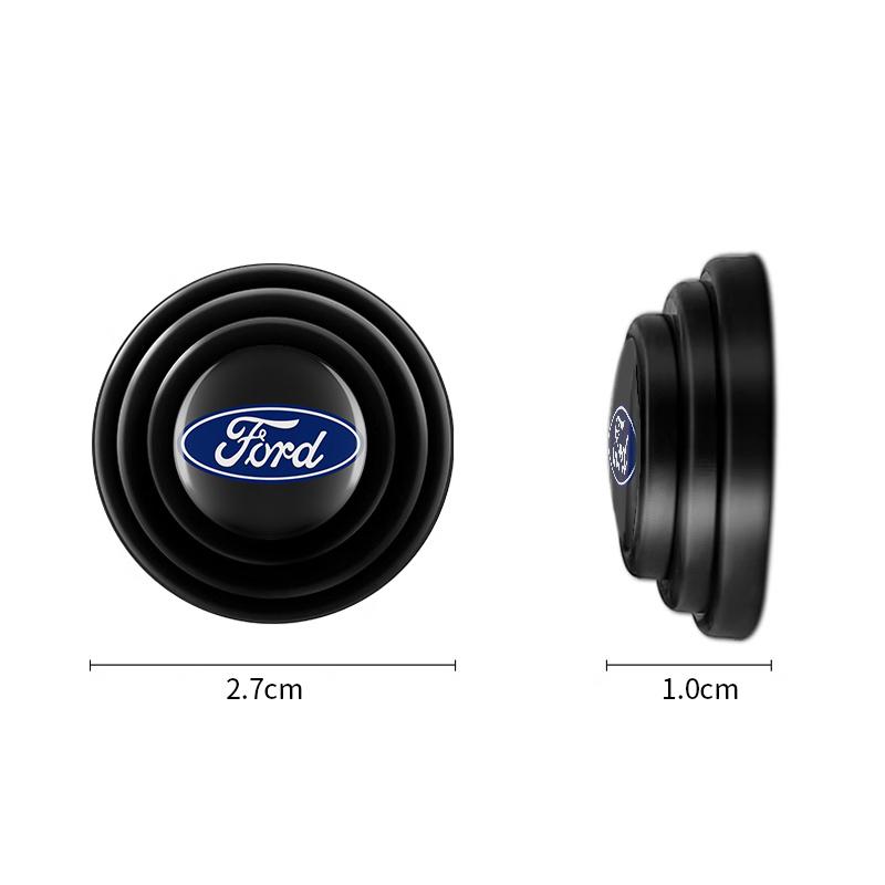 Car Silicone Door Shock Stickers Absorber Soundproof Buffer Pad Accessories For Ford ST Focus Fiesta Mondeo Kuga Mustang Escort