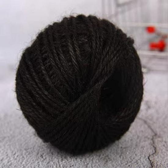 Natural Coarse Jute Rope for DIY Projects, Binding, and Retro-Style Ornaments