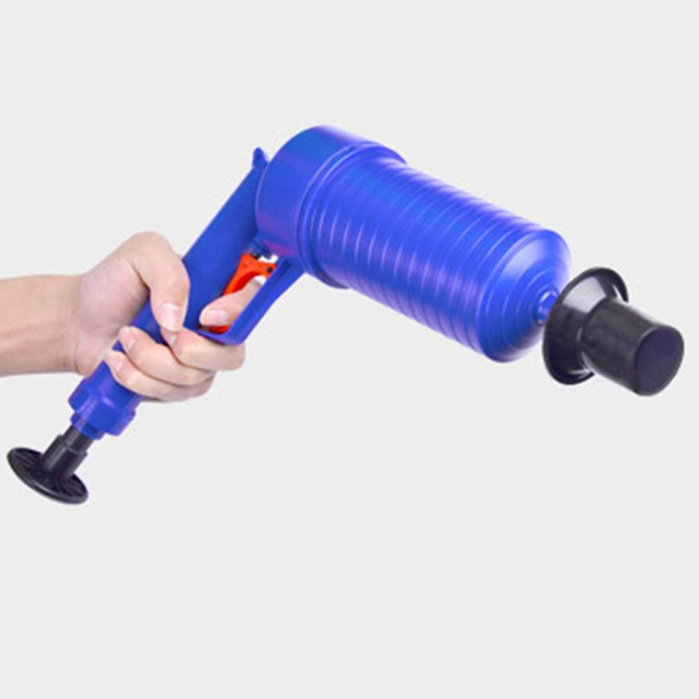 Air Power Sewer Dredge Tool with 4 Sized Suckers Pipe Dredge Tool Drain Cleaner Pump for Kitchen Bathroom Dredge Pipe
