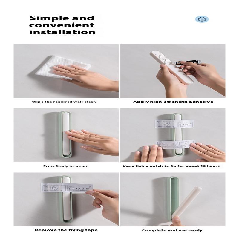 Folding Hanger Storage Rack No Punching Wall Hanging Home Balcony Dormitory Wardrobe Drying Rack Clothespin Collector