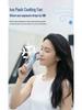 Portable High-Speed 100-Speed USB Rechargeable Handheld Fan with Strong Wind Turbine