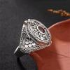 Adjustable Openable Finger Ring Antique Opening Ring Unique Gawu Box Ring  Storage Container