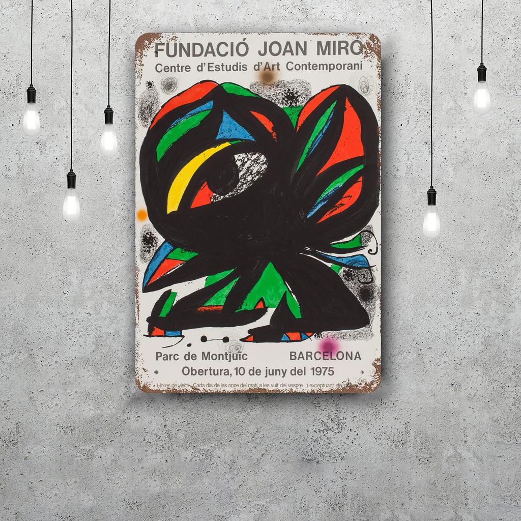 miro art Vintage Tin Sign Home Decor Wall Decor Art Wall Mural Room Decoration Decor Retro Metal Sign Plate Bar Posters
