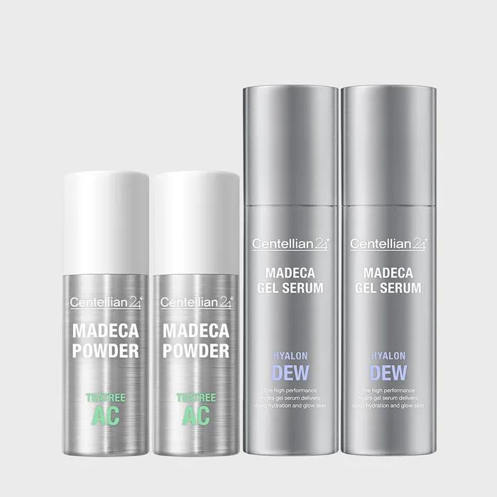 

Centellian24 Madeca Powder Tea Tree AC Madeca Powder 6g x 2 + Madeca Gel Serum Hyalon Dew 30ml x 2
