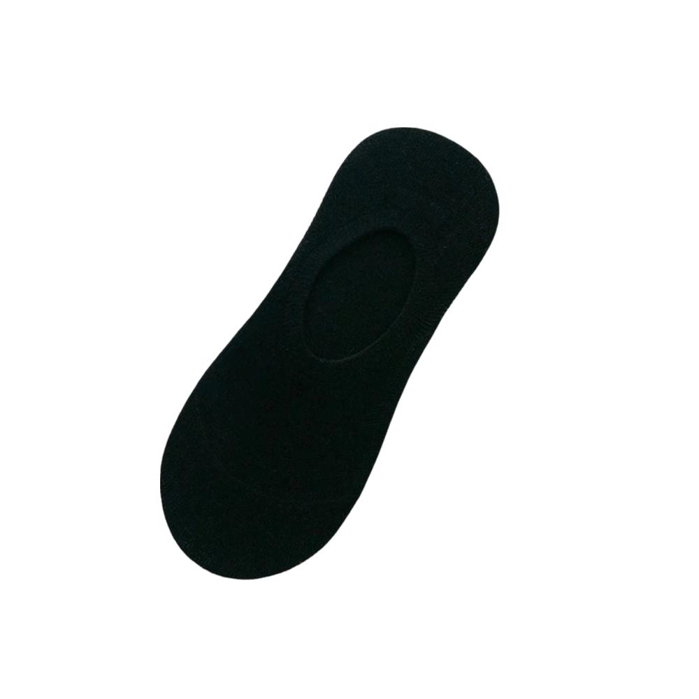 Breathable Invisible Socks Pure Color Sports Socks No Show Short Ankle Socks Sports Activities чёрный