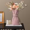 Creative Ceramic Flower Vase Bud Pot Arrangement for Cafe Home Dinner Table Ornament