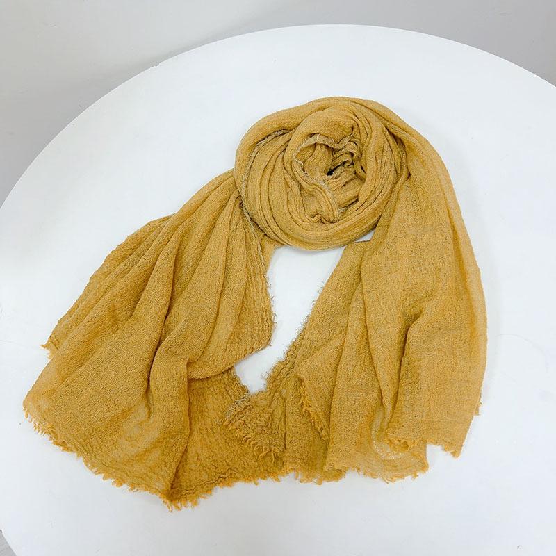 2023 Dark Gray Plus Size Wool Scarf for Women - Long, Warm, Versatile Winter Shawl