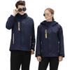 Unisex Outdoor Fleece-Lined Windproof & Rainproof Jacket