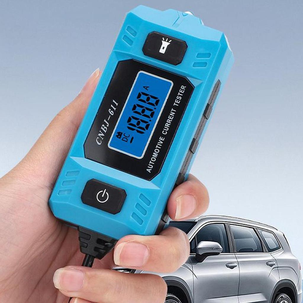 Car Relay Tester 20A 48V Checker With Front Light High-Precision Car Circuit Probe Tester With LCD Screen For Home Garage Repair