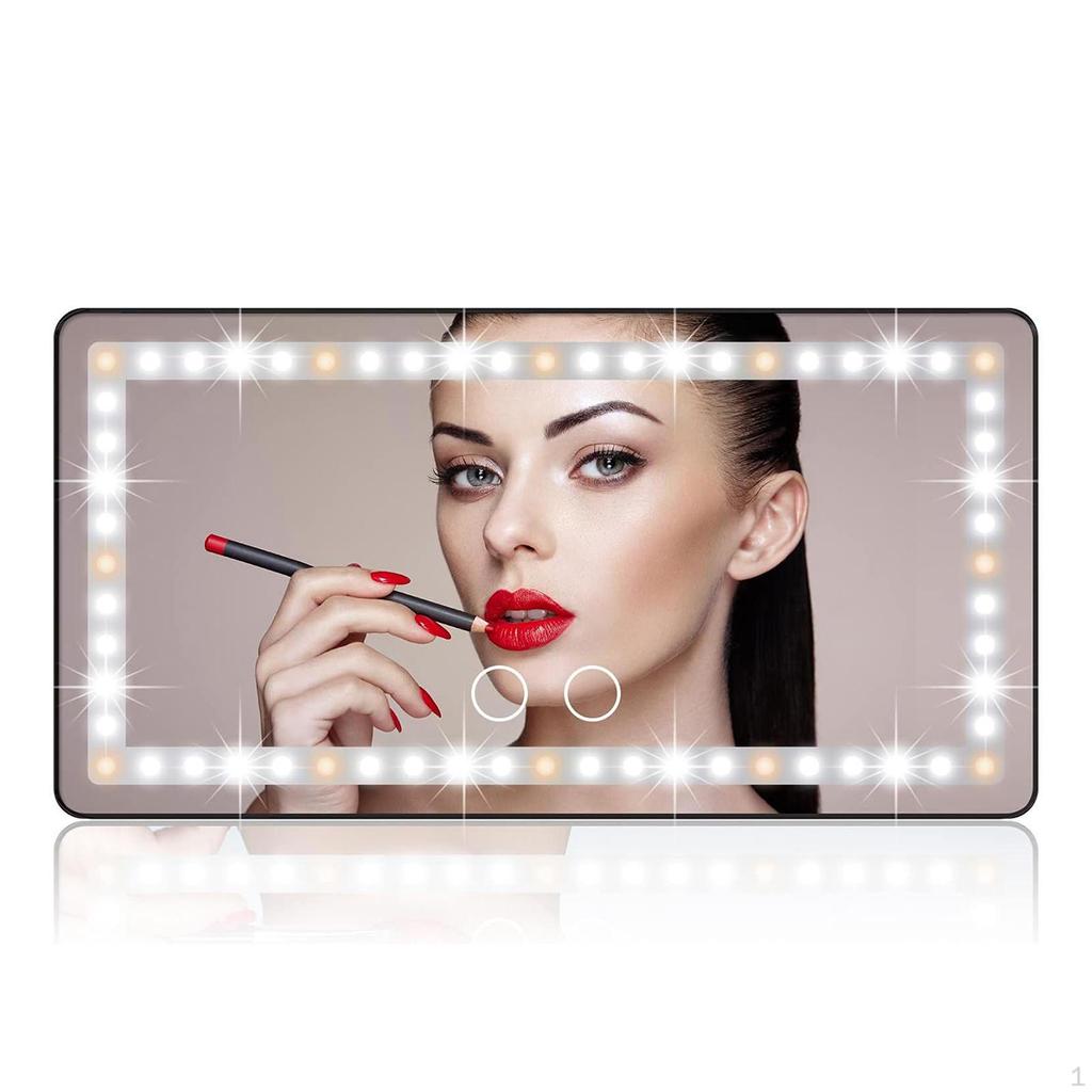 Samochodowy Wizjer Przeciwsłoneczny Lusterko Kosmetyczne Podróżny Makijaż Przyciemniający Wsteczne Kosmetyczne dla SUV-a Ciężarówki