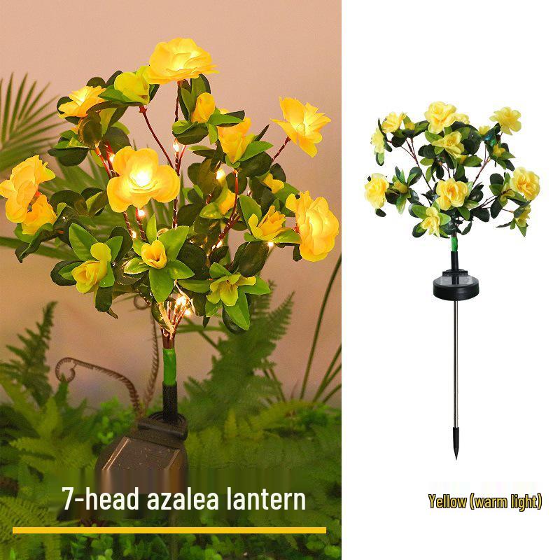 Azalee Solar Gartenrasenleuchte: Außenhof- und Straßenbeleuchtung