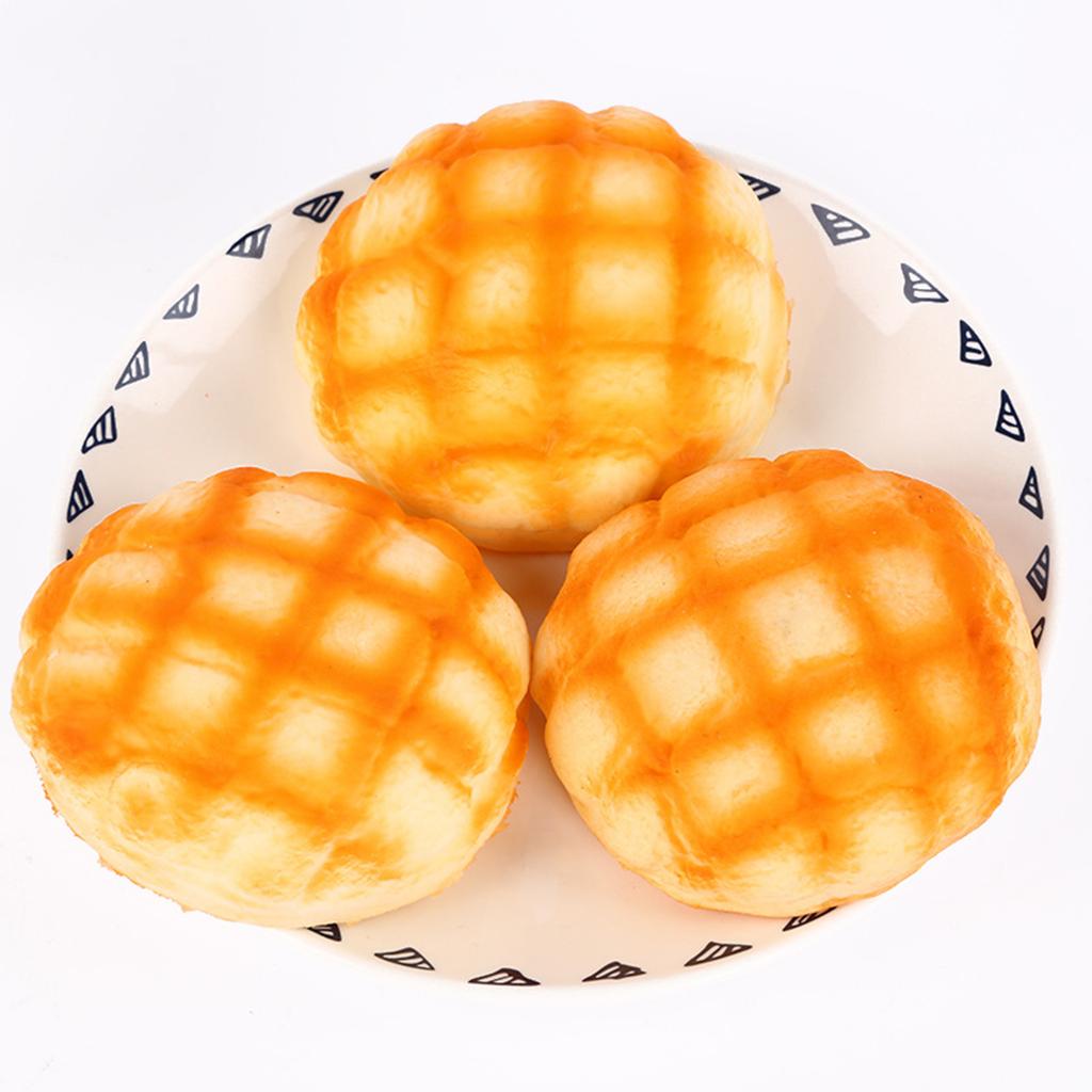 PU Simulated Slow Bread Squeezing And Stress Toy, Simulated Food Toy With Filling And Texture.