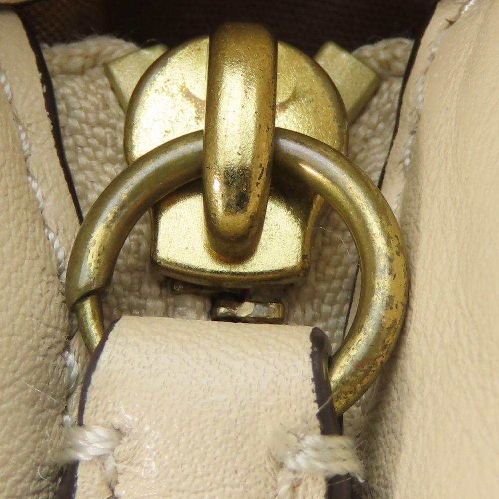 Used COACH Shoulder Bag Soft Tabby Hobo C6659 Signature Leather/canvas Ivory Beige