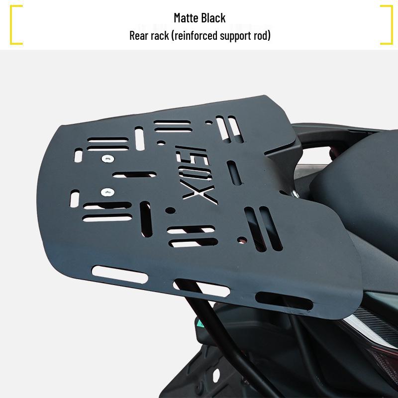 Zongshen 150X Crash Bars, Anti-fall Bumpers, Luggage Rack & Windshield Mod