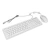 RGB Keyboard Mouse Combo Adjustable RGB Backlit 104 Keys Mechanical Punk Keyboard DPI Mouse Set for