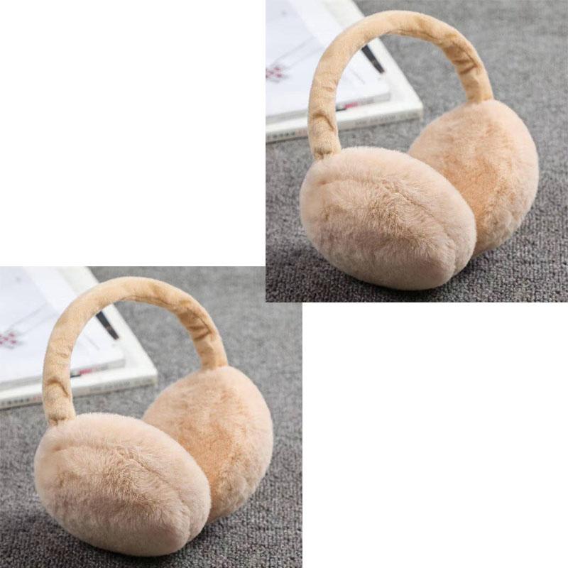 1/2/3pcs Foldable Hamburger Earmuffs for Winter Warmth, Men's and Women's Stretchable and Parent-child Ear Warmers