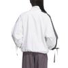 Adidas Bowknot Three Stripes Loose Breathable Comfortable Soft Skin-Friendly Jacket Women Jacket White JY5651