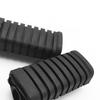 Motorcycle Footpegs Cover Premium Foot Rest Shell for EN125 Dy110 Dy100 Black
