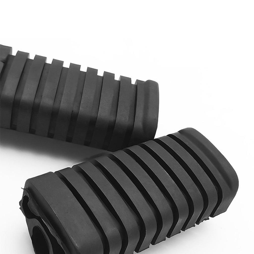 Motorcycle Footpegs Cover Premium Foot Rest Shell for EN125 Dy110 Dy100 Black