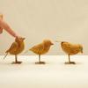 3 Pcs Rusty Metal Bird Figurine Vintage 3D Bird Sculpture Farmhouse Outdoor Decoration for Patio Yard Garden