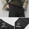 Semir Men's Winter Fleece-Lined Straight-Leg Cargo Pants