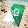 Atletico Nacional Microfiber Beach Towel Quick Dry Sand Free Lightweight Beach Towels for Travel Swimming Camping