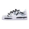 Air Force 1 Amortizare Amortizare Rezistentă la Abraziune, Rezistent la Uzură Pantofi de Skateboard Joasă Unisex Negru Alb CW2288-111(Team1326-XBOX)