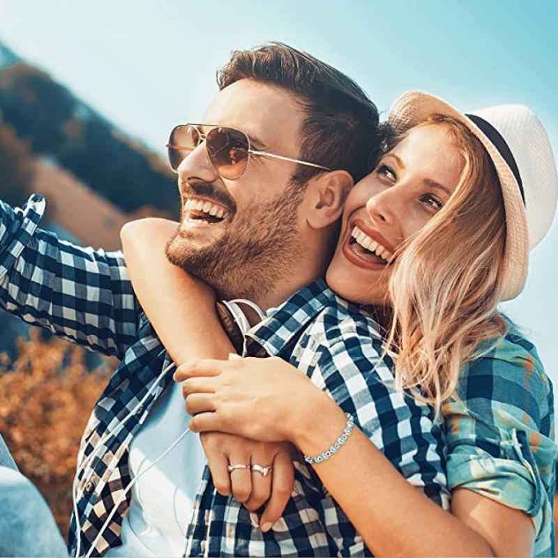 Healthy Therapy Energy Hologram Germanium Bracelets Magnetic Crystal Bracelets Bangles for Women Rhinestone Jewelry Accessories