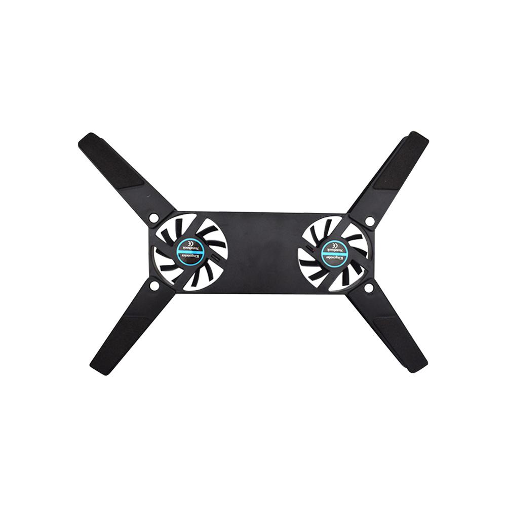 

Portable Cooling Pads Base Bottom Anti-slip Laptop Cooling Base Cradle Foldable Save Space USB Power Supply Computer Accessories
