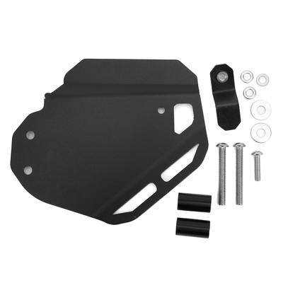 Motorcycle Heat Shield Plate Right Stainless Steel Black Replacement for SUZUKI DL1050A XT 2019‑2021