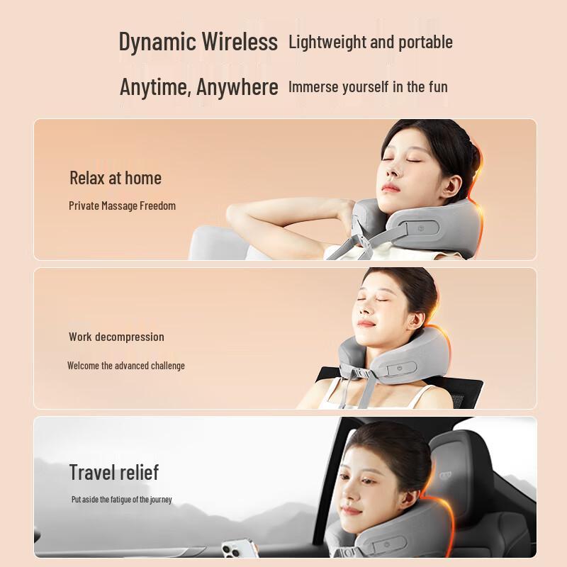 Jingdong Crafted U-Shaped Neck Massager Pillow