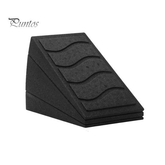 

Наклонная доска для растяжки теленка EPP, 5 углов, регулируемая наклонная доска для мужчин и женщин, домашний тренажерный зал, физиотерапия, приседания, клин, тренировка мобильности, тренировка лодыжки, теленка чёрный