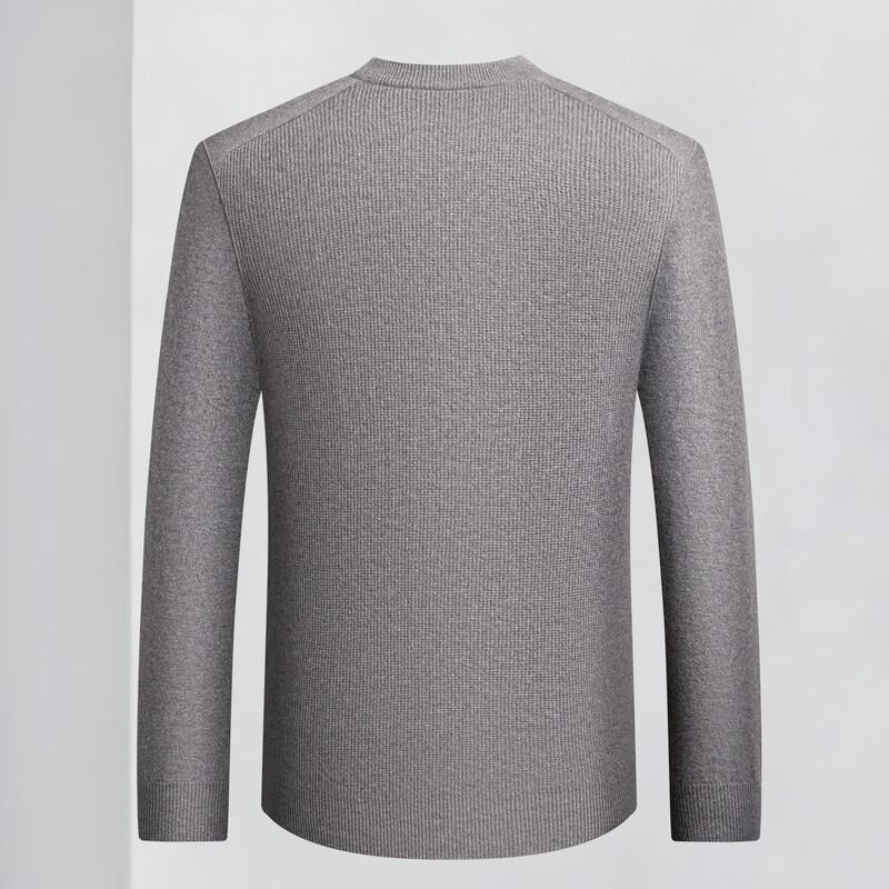 Men's 100% Cashmere Long Sleeve Sweater