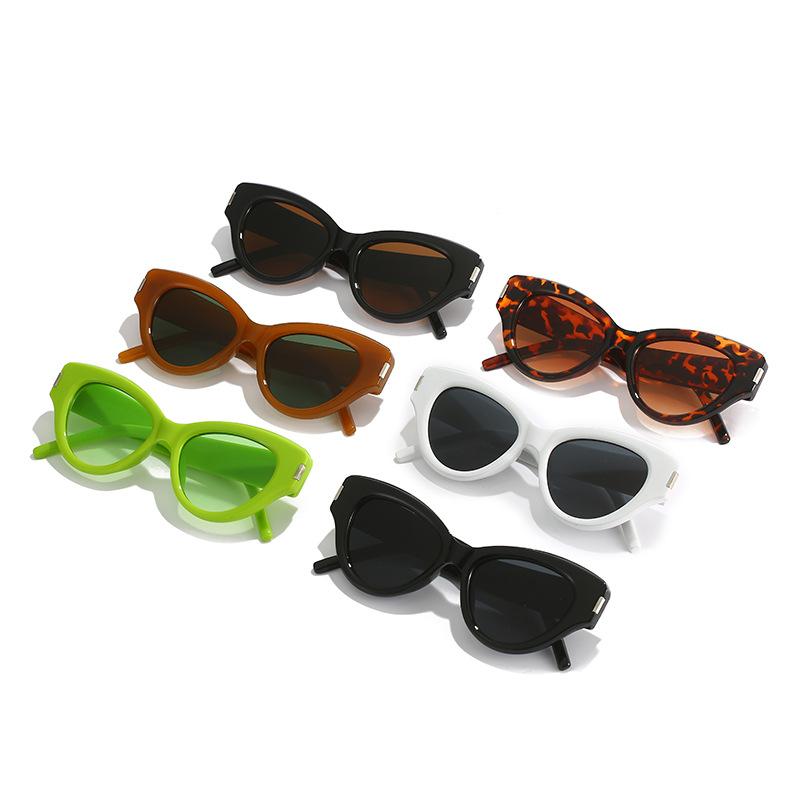 New Cat Eye Sunglasses French Fashion Same Glasses Personalized Internet Celebrity Catwalk Sunglasses Women