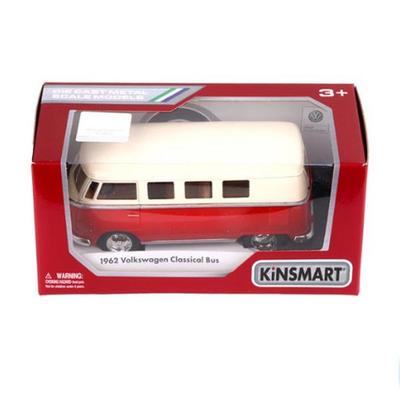 Bunnyland Kinsmart Volkswagen 1962 Clash Bus Minicar, Red Popular Korean Toys
