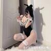 Sexy lingerie sweet and pure lust sexy dark bunny cos cosplay female velvet uniform 8111