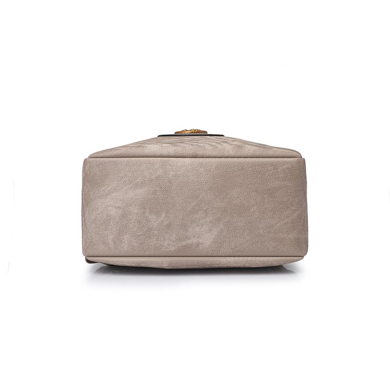 Retro Large Capacity PU Backpack Women's Chest Bag